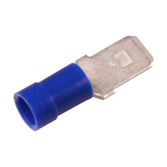 Mynd af Flatspaði Blár 1,5-2,5mm² (10stk)