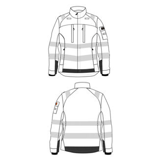 Mynd af Eldtefjandi softshell jakki dömu