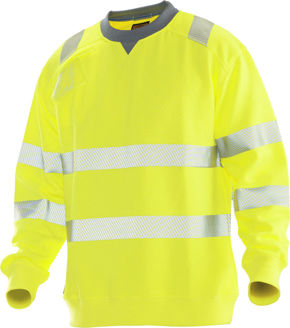 Mynd af Jobman 5123 Háskólapeysa Hi-Vis