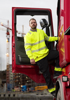 Mynd af Jobman 5123 Háskólapeysa Hi-Vis