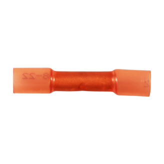 Mynd af Tengihólkur krump Rauður 0,75-1,5mm² (10stk)