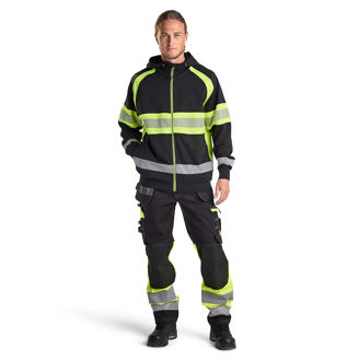 Mynd af BLÅKLÄDER Hettupeysa rennd