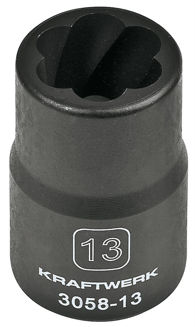 Mynd af Toppur 1/2" 131mm fyrir skemmdan haus