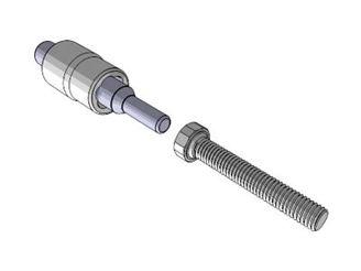 Mynd af Toppur 1/2" 131mm fyrir skemmdan haus