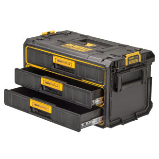 Mynd af DEWALT TOUGHSYSTEM 2.0 Taska með 3 skúffum