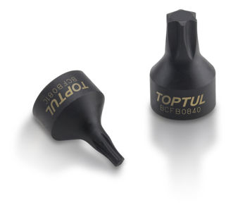 Mynd af Toppur Torx 1/4 Svartur T9 Toptul