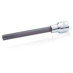 Mynd af Toppur Torx 1/2" T50 Langur með gati Toptul