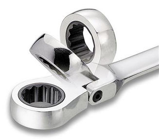 Mynd af Skralllykill m. lið 13mm Stuttur