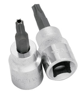 Mynd af Toppur Torx með gati 3/8" T50 Kraftwerk
