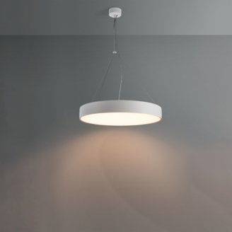 Mynd af Flat Moon hangandi loftljós, 2700K, Hv.