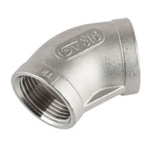 Mynd af Hálf-Hné 2 1/2" Ryðfrítt