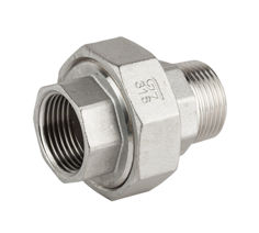 Mynd af Nippil-Union    1" Ryðfrír