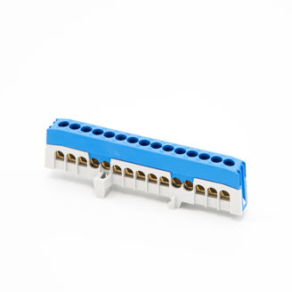 Mynd af Tengikubbur lóðréttur 15x16mm² Blár