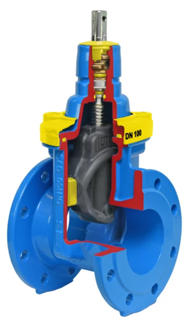 Mynd af Gasloki E3 Hawle DN200 PN16