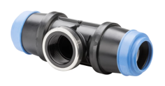 Mynd af ISO2 Hawle Té Samtengi D63-2"-D63 PN16 POM