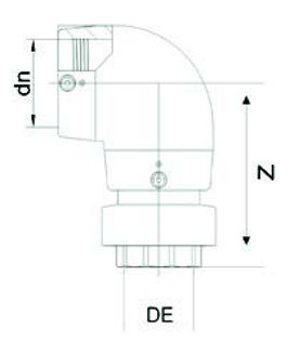 Mynd af EF Múffuhné DN75 2 1/2" SDR11