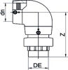 Mynd af Nippilhné EF DN40 SDR11