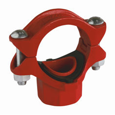 Mynd af Klemmuté snittað 2 1/2" x 1 1/2" Rautt