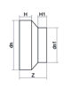 Mynd af Rafsuðu Minnkun Stutt DN315-280 SDR17 
