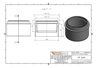 Mynd af PP Minnkun 110/90mm Stutt