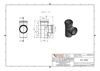Mynd af KG2000 Grein 160/160mm - 87°
