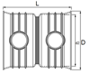 Mynd af Magnacor Múffa DN500