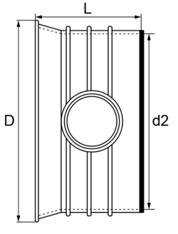 Mynd af Magnacor Lok DN 250