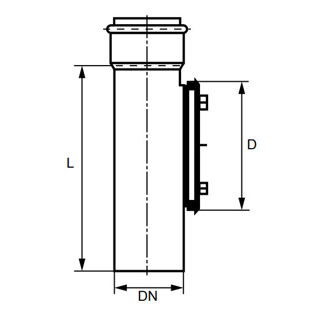 Mynd af Ultra dB Hreinsilúga DN160