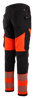 Mynd af KH 3572 Vinnubuxur 4-Way Stretch Hi-Vis