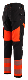 Mynd af KH 3572 Vinnubuxur 4-Way Stretch Hi-Vis