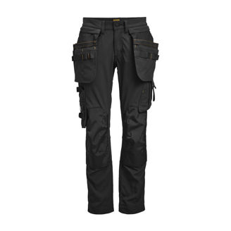 Mynd af Jobman 2371 Smíðabuxur dömu stretch svartar