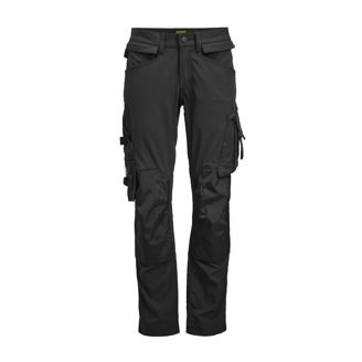 Mynd af Jobman 2371 Smíðabuxur dömu stretch svartar