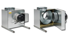 Mynd af Exhausto Boxblásari BESF 250-4-1EC