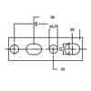 Mynd af Gebhardt Gataslá T45 30x45mm Galv.