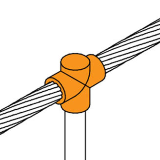 Mynd af Apliweld mót f/stafskaut 95mm²
