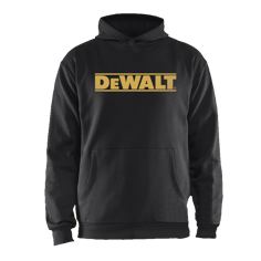 Mynd af Dewalt hettupeysa svört