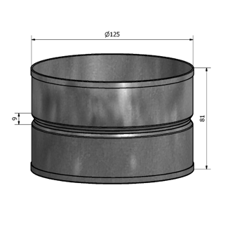Mynd af Múffa HM-125 Hallströms