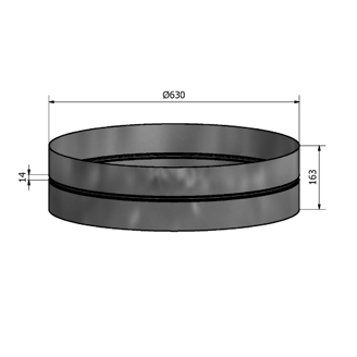 Mynd af Múffa HM-630 Hallströms