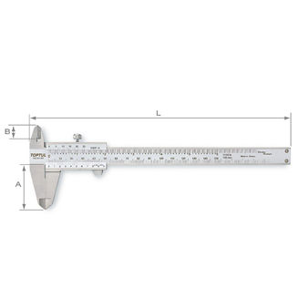 Mynd af Skíðmál toptul - stainless