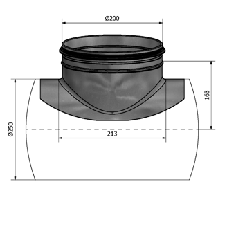 Mynd af Söðull HPS 250-200 Hallströms
