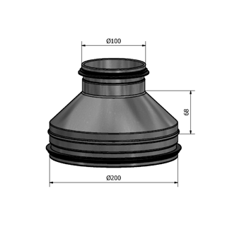 Mynd af Minnkun HFC 200-100 Hallströms