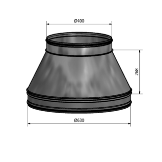 Mynd af Minnkun HFC 630-400 Hallströms