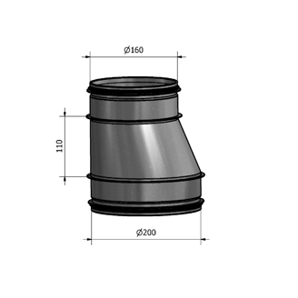 Mynd af Minnkun HFB 200-160 Hallströms