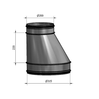 Mynd af Minnkun HFB 315-200 Hallströms