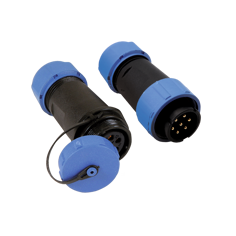 Mynd af Tengi 7 pinna DMX hulsa Karl IP68