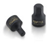 Mynd af Innansexkant 1/4" 5mm Svartur Toptul