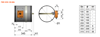 Mynd af Brunaloka FMC-120-MA 160mm MADEL