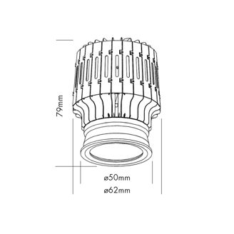Mynd af CREE Module 16 COB WW 36° IP40