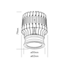 Mynd af CREE Modul16 COB WW 60° IP40