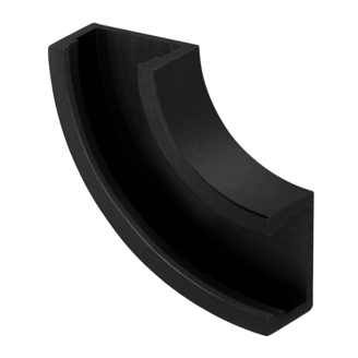 Mynd af Beygja 90° 1 Plane Rounded